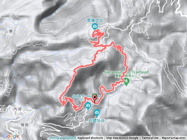 嘉雲南峰 英雄步道 雲嶺之丘