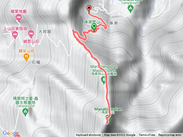 馬那邦山 珠湖段