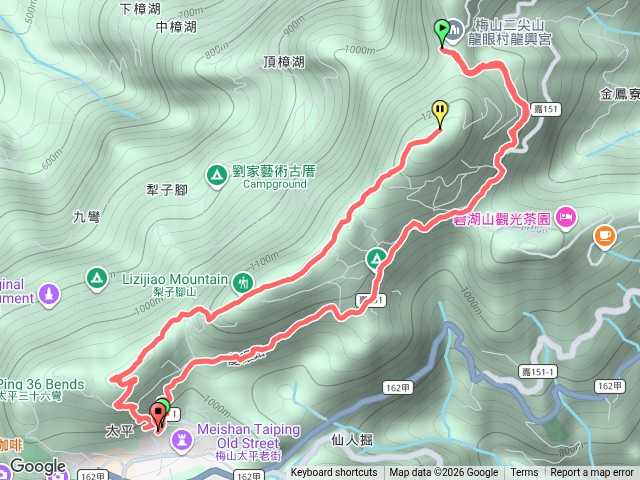雲嘉五連峰只走三連峰