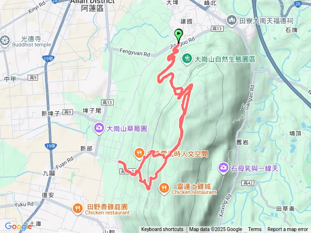 二進大崗山