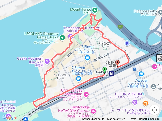 日本大阪晨遊 天保山摩天輪-天保山公園