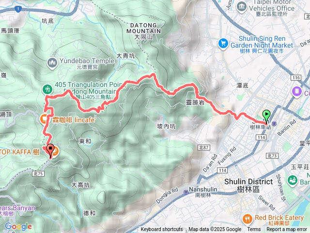 2025.08.30－微笑山線：【大棟山系】405高地段