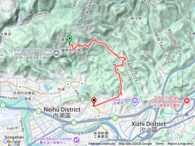 金財神縱走探路預覽圖