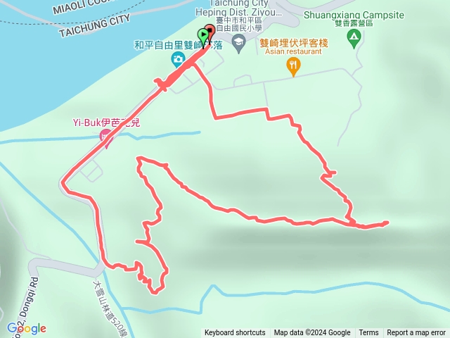 台中 雙崎部落 埋伏坪登山步道