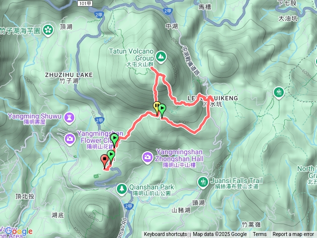 七星山1.5進（苗圃-冷水坑）