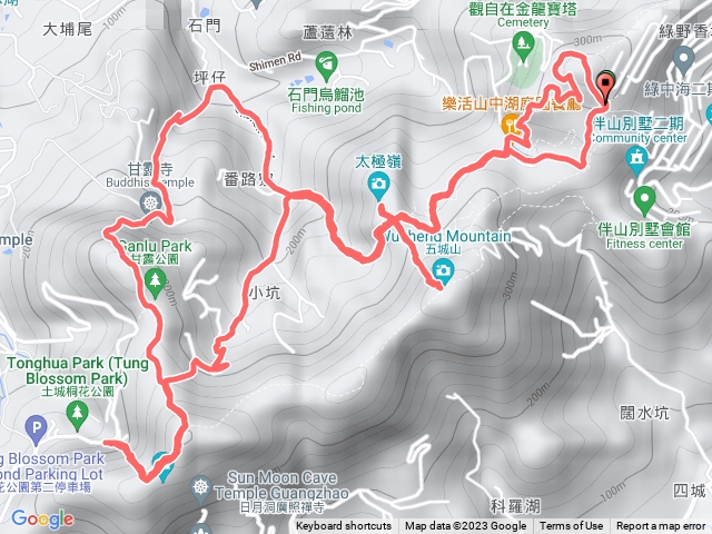 忘了帶補給的天上山