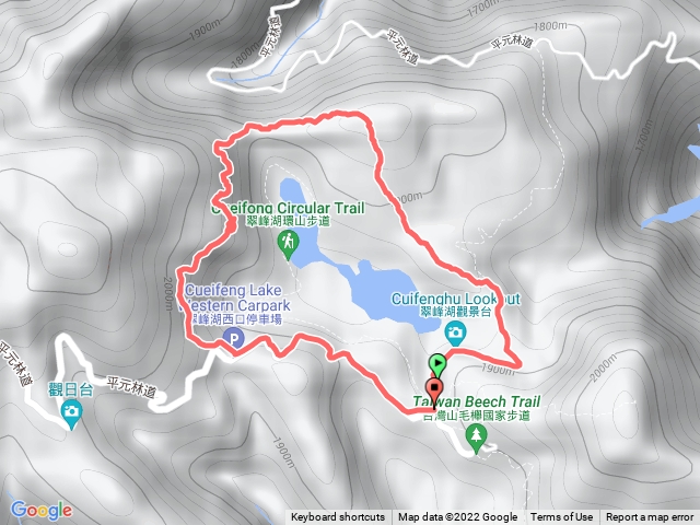翠峰湖環山步道（寂靜山徑）