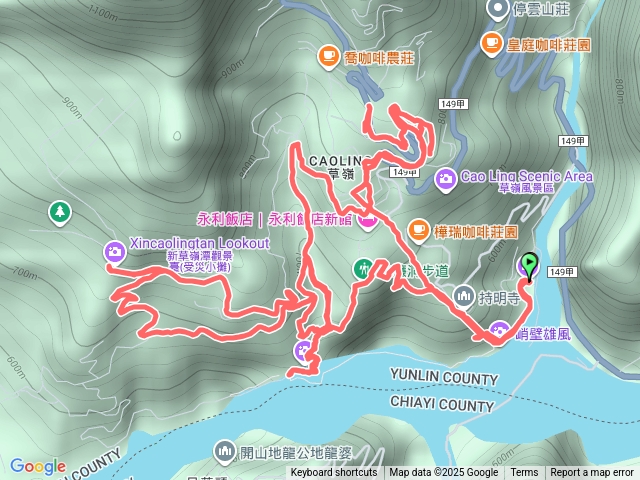 古坑草嶺風景區步道群預覽圖