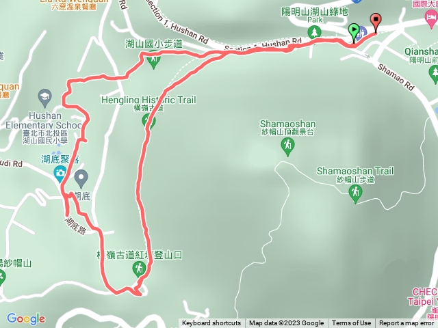 橫嶺古道逆時鐘健行