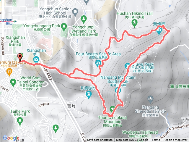 象山四獸山虎山步道