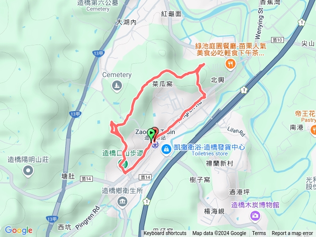 造橋口山步道一人包山獨走預覽圖