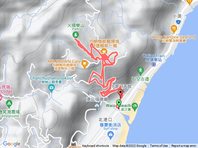 宜蘭/頭城/火燒寮山，H310m（三等三角點1070）