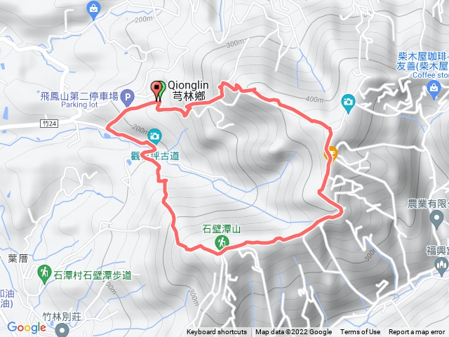 新竹 小百岳 飛鳳山 O形