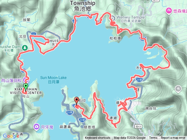 日月潭半環湖預覽圖