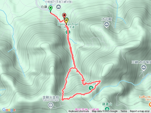 白雞山棒棒糖路預覽圖