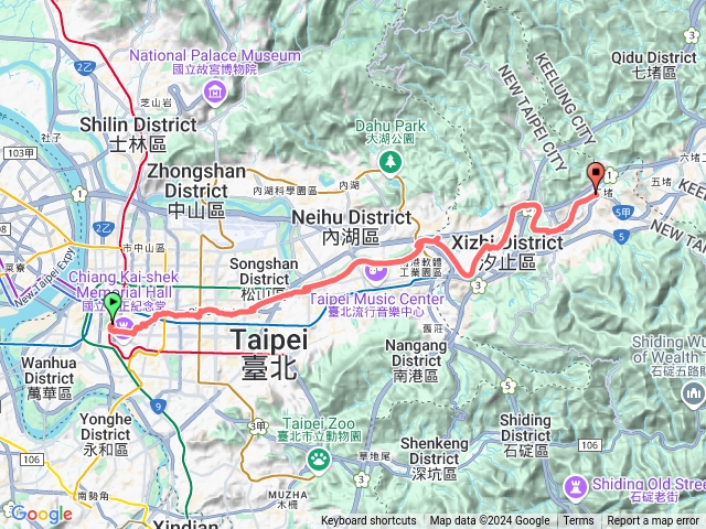台北淡蘭文化徑北路