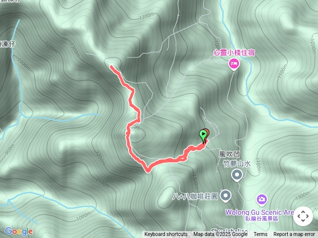 知鳥山.青園山來回