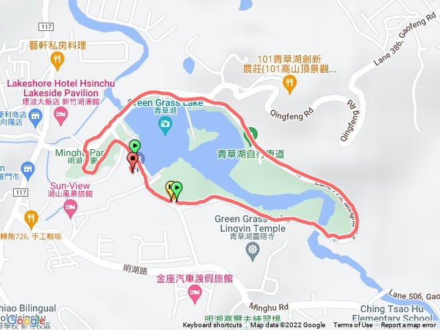 青草湖環湖步道