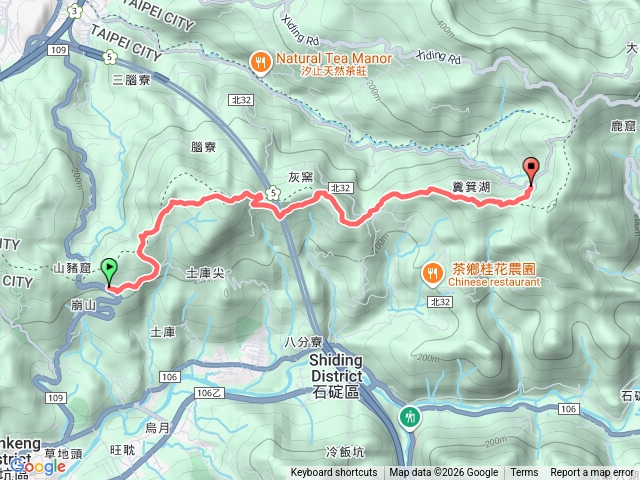 南港山豬淚湖、土庫岳東峰、三層崎山、深按頭山西峰預覽圖