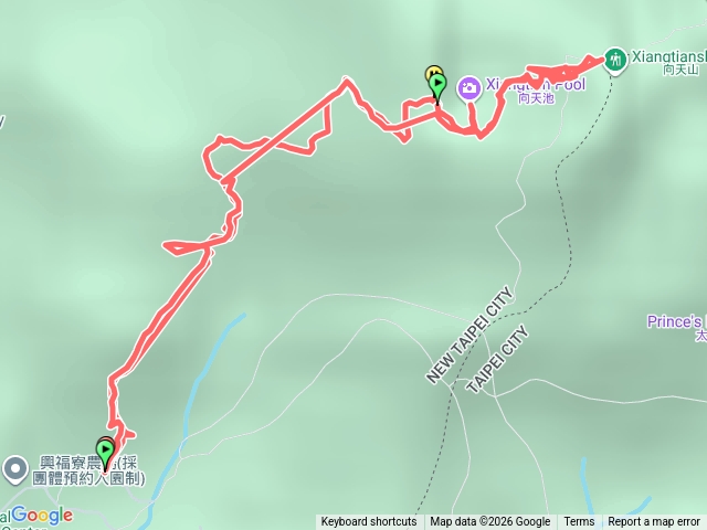 興福寮登山口-向天池-向天山預覽圖