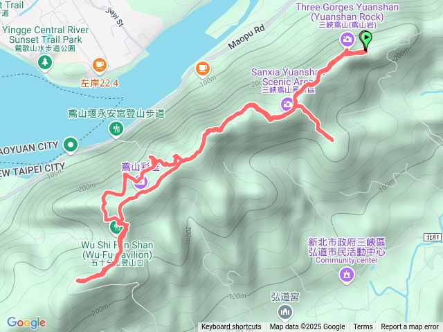 鳶山大鐘-鳶山-彩壁-五十分山步道20250105預覽圖