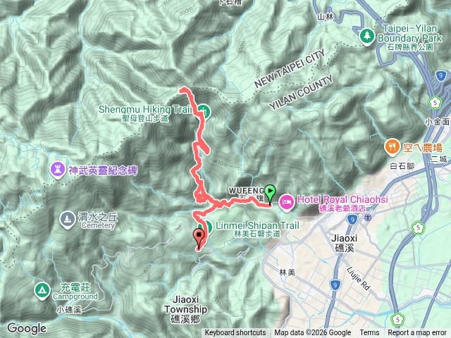 通月橫斷步道-通天橋-聖母朝聖地-月眉坑瀑布-林美石磐步道預覽圖
