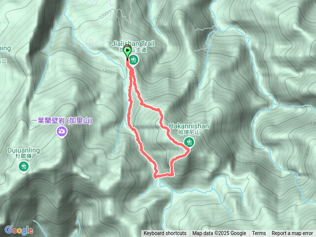 哈堪尼山+風美溪O型走