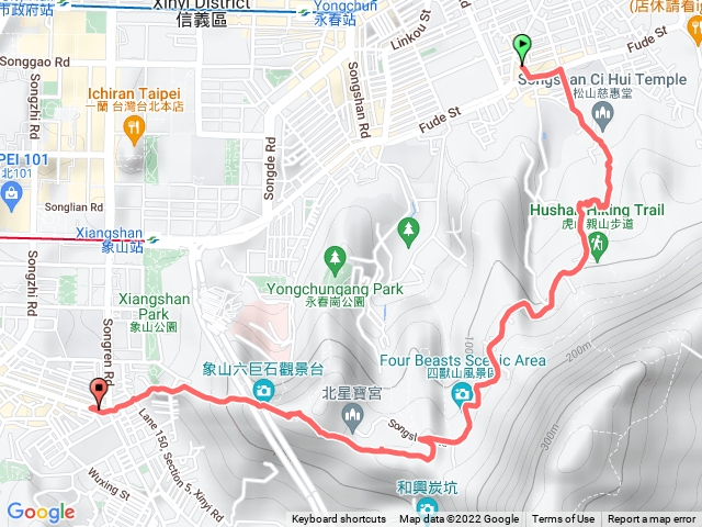 虎山登山步道