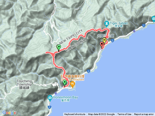 桃源谷步道（大溪進、大里出）