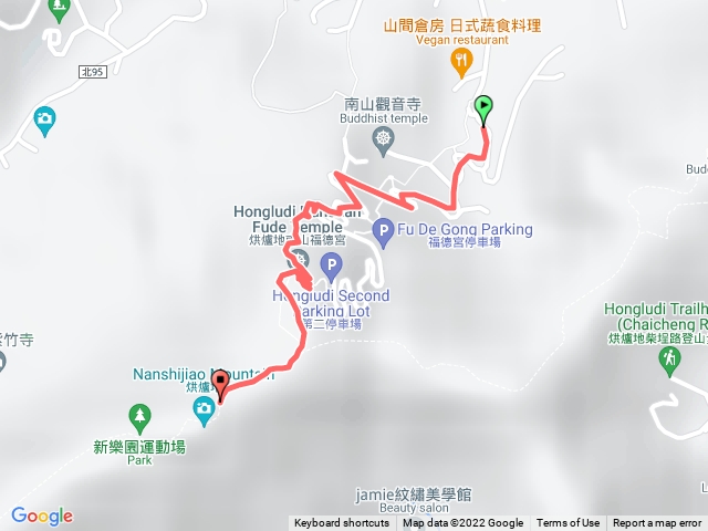 南山神壽任務–環台步道馬拉松烘爐地登山步道(南勢角山)202212031056
