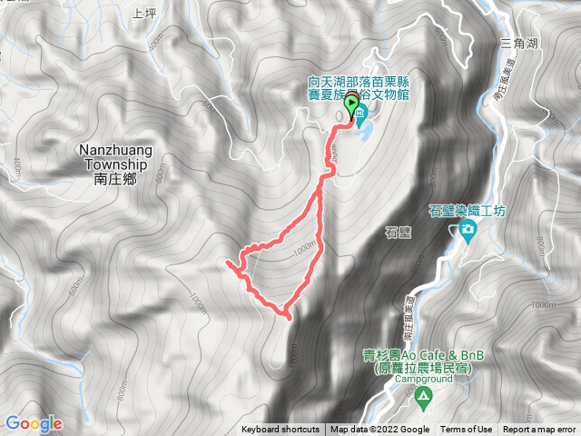 小百岳編號032-南庄向天湖山