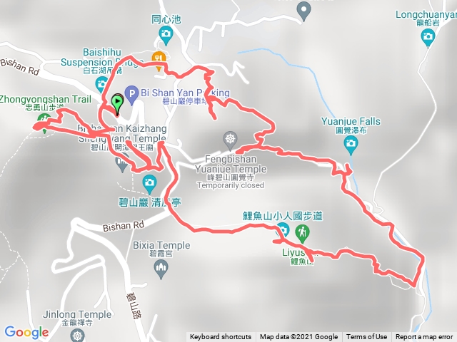 1101128烏來樂齡-圓覺尖/圓覺瀑布/鯉魚山/忠勇山