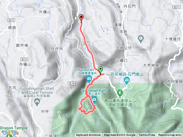 青山瀑布~老梅冷泉