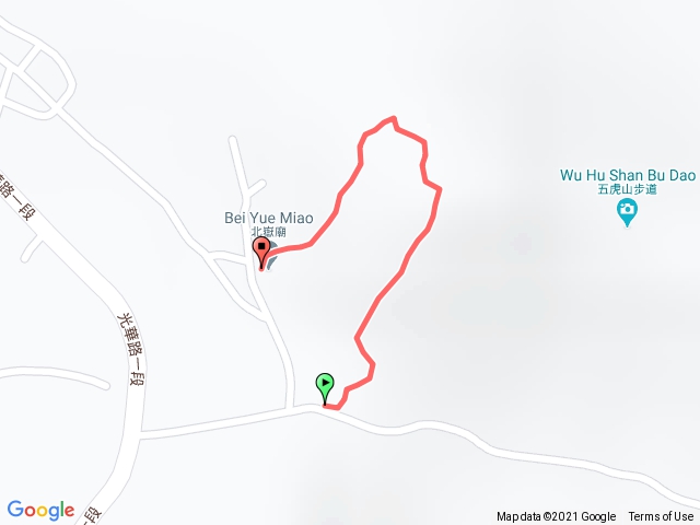 金門五虎山步道