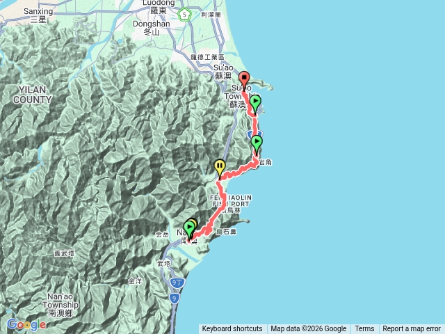 環島day7南澳到蘇澳