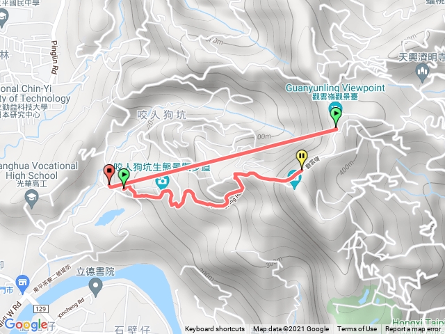 三汀山第一步道..