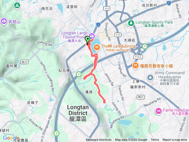 龍潭大池上游自行車道