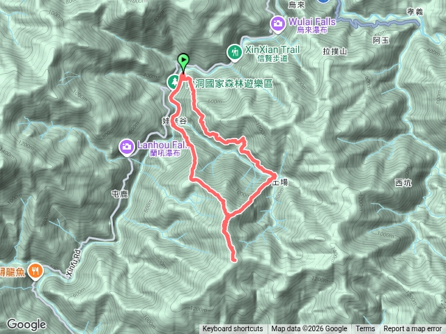 內洞上波露山O型