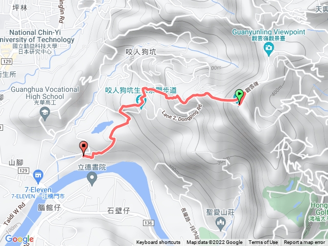 三汀山（下山）