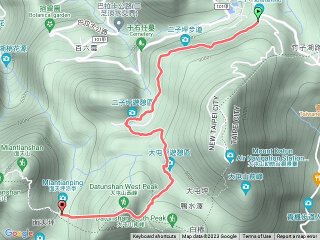 大屯山-連山-西峰