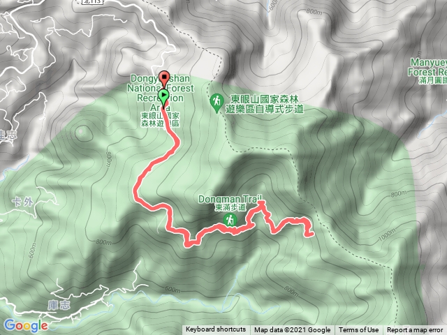 東眼山-東滿步道