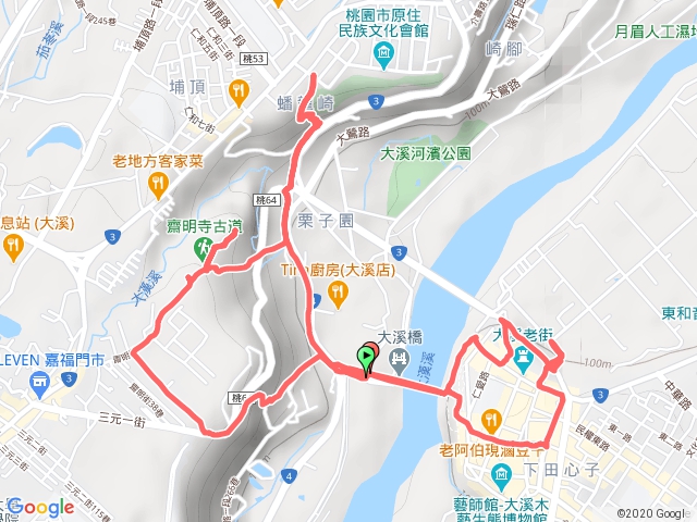 大溪御成路/齋明寺/蟠龍崎/石板/月眉古道連走