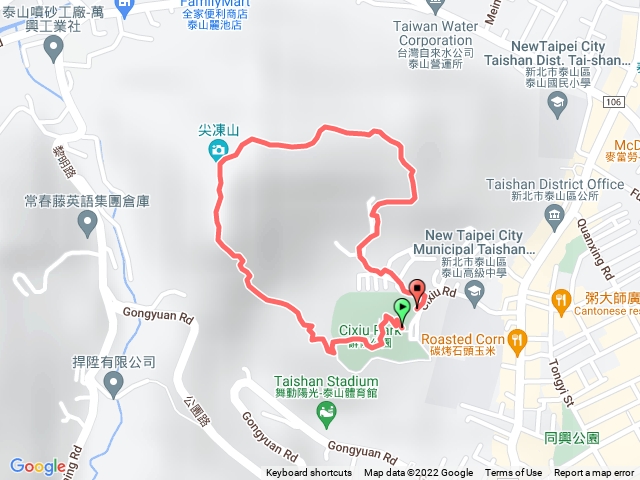 琳-泰山尖凍山環狀步道