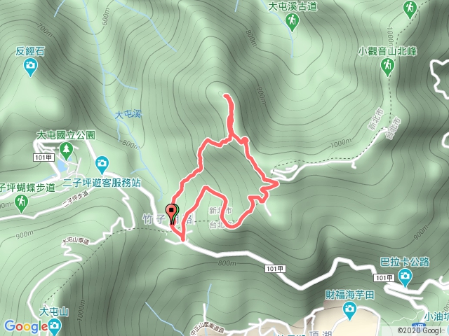 小觀音山群峰