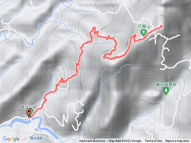 花瓣山前峰、花瓣山-南瀛百岳
