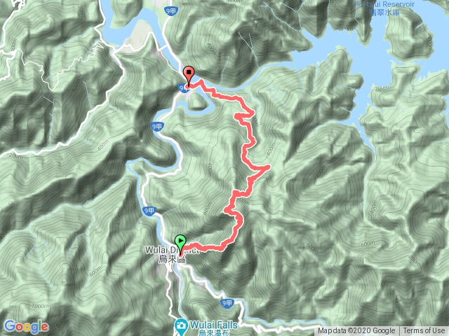 20201025烏來山大桶山連走出桂山路206號登山口