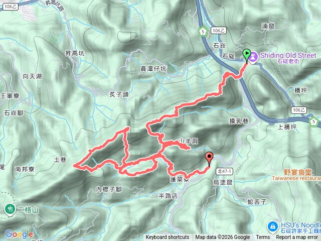 筆架連峰三上三下