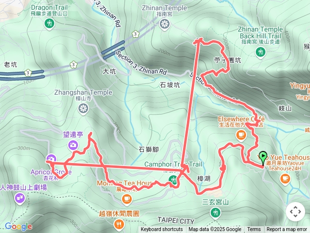 健康步道-大成步道-樟樹步道-杏花林