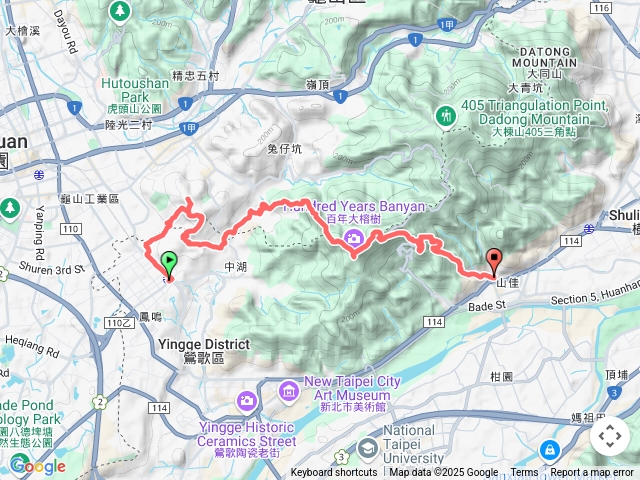 鳳鳴車站越嶺山佳車站7連峰