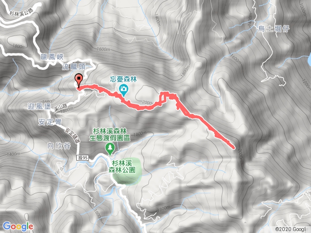 忘憂森林竹林線登山口起金柑樹山(小百岳054)來回